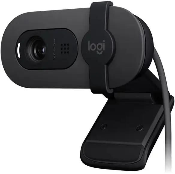 Web-камера Logitech HD Webcam Brio 100,  черный [960-001587]